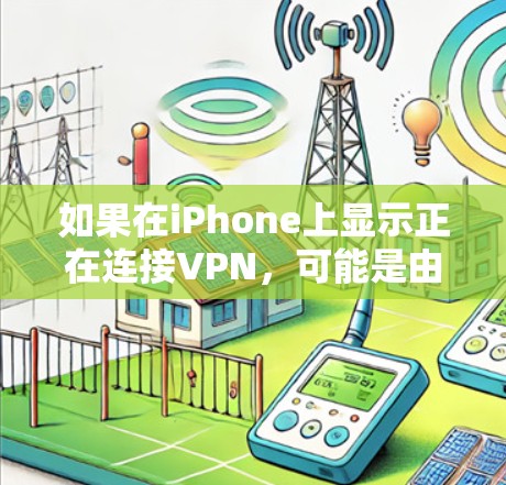 如果在iPhone上显示正在连接VPN,可能是由于以下原因引起的