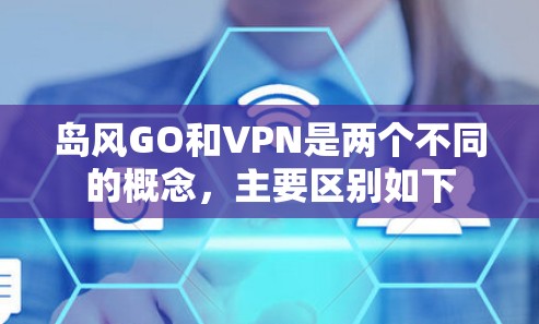 岛风GO和VPN是两个不同的概念，主要区别如下