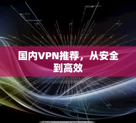 国内VPN推荐,从安全到高效 国内VPN推荐,从安全到高效