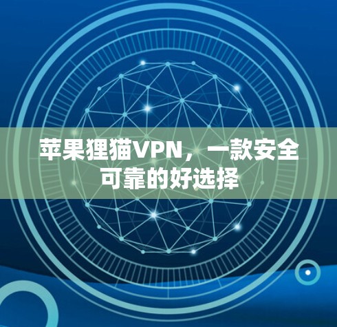 苹果狸猫VPN,一款安全可靠的好选择 苹果狸猫VPN,一款安全可靠的好选择