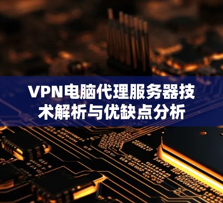 VPN电脑代理服务器技术解析与优缺点分析