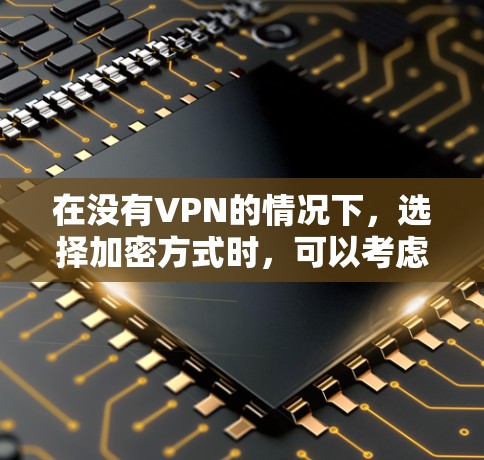 在没有VPN的情况下,选择加密方式时,可以考虑以下几种方法,但需要结合自身需求和安全环境来选择
