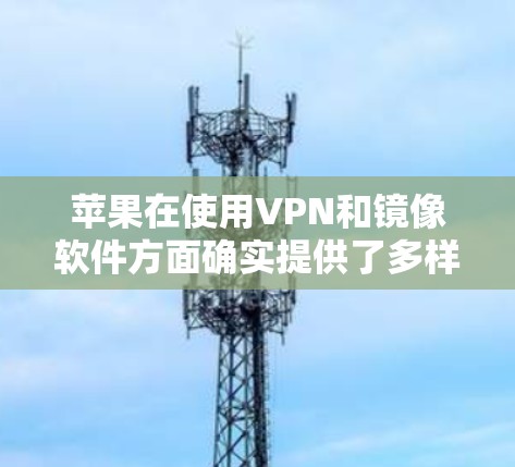 苹果在使用VPN和镜像软件方面确实提供了多样化的解决方案。以下是详细的步骤和信息
