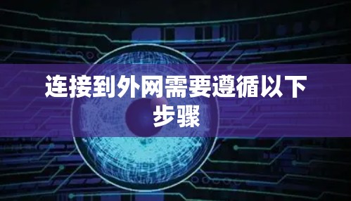 连接到外网需要遵循以下步骤 连接到外网需要遵循以下步骤