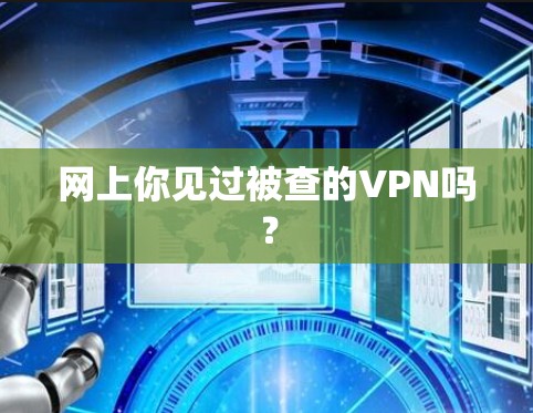 网上你见过被查的VPN吗？