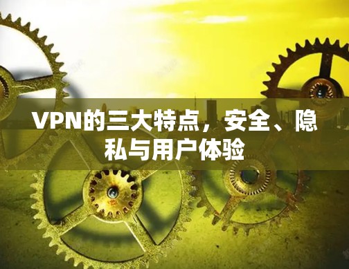 VPN的三大特点,安全、隐私与用户体验