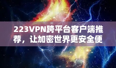 223VPN跨平台客户端推荐,让加密世界更安全便捷 223VPN跨平台客户端推荐,让加密世界更安全便捷