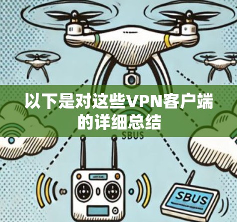 以下是对这些VPN客户端的详细总结 以下是对这些VPN客户端的详细总结