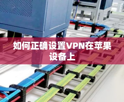 如何正确设置VPN在苹果设备上 如何正确设置VPN在苹果设备上