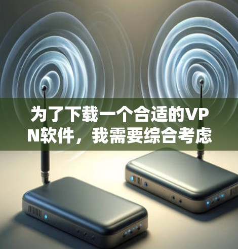 为了下载一个合适的VPN软件,我需要综合考虑以下因素 为了下载一个合适的VPN软件,我需要综合考虑以下因素