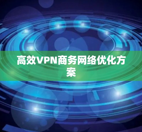 高效VPN商务网络优化方案