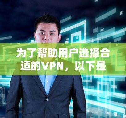为了帮助用户选择合适的VPN，以下是分步指南