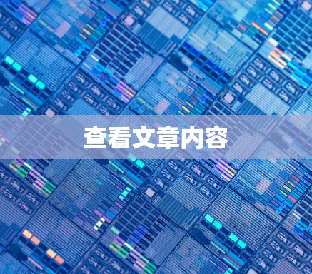 查看文章内容 查看文章内容