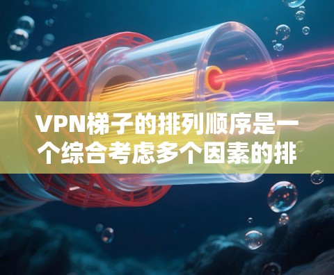 VPN梯子的排列顺序是一个综合考虑多个因素的排列问题,以下是一些关键标准 VPN梯子的排列顺序是一个综合考虑多个因素的排列问题,以下是一些关键标准