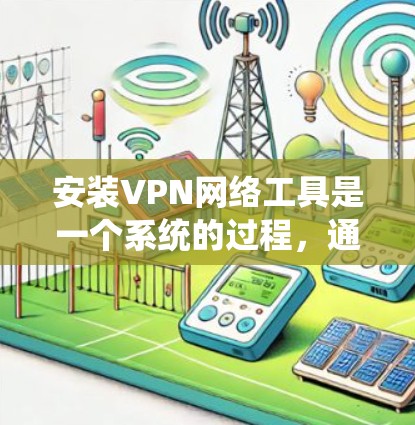 安装VPN网络工具是一个系统的过程，通常需要遵循以下步骤，具体取决于使用的VPN软件和配置需求。以下是一个通用的步骤指南