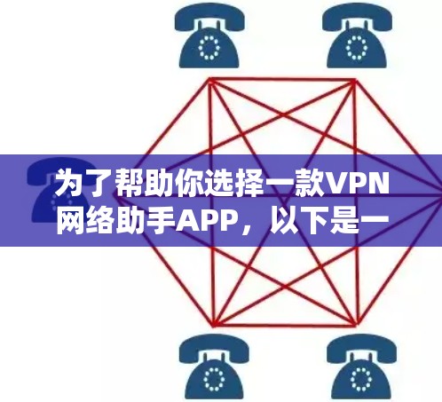 为了帮助你选择一款VPN网络助手APP，以下是一些综合考虑的因素和推荐列表