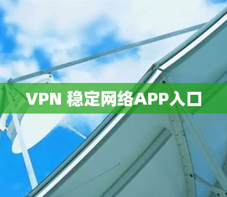 VPN 稳定网络APP入口 VPN 稳定网络APP入口