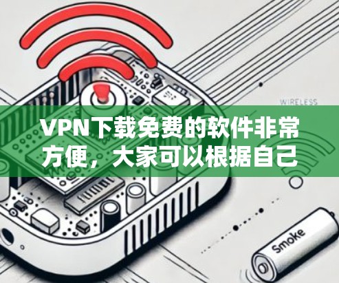VPN下载免费的软件非常方便，大家可以根据自己的需求和预算选择适合的软件。以下是几种常见的免费VPN软件推荐
