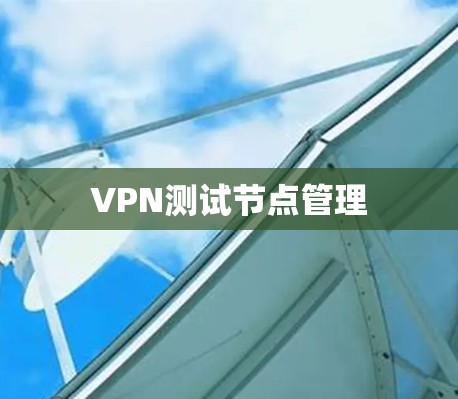 VPN测试节点管理