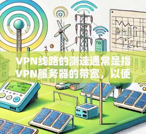 VPN线路的测速通常是指VPN服务器的带宽，以便评估服务器的负载情况。以下是一些常用的VPN测速APP