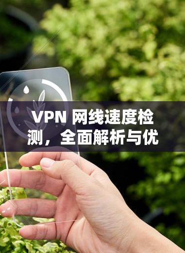 VPN 网线速度检测，全面解析与优化建议