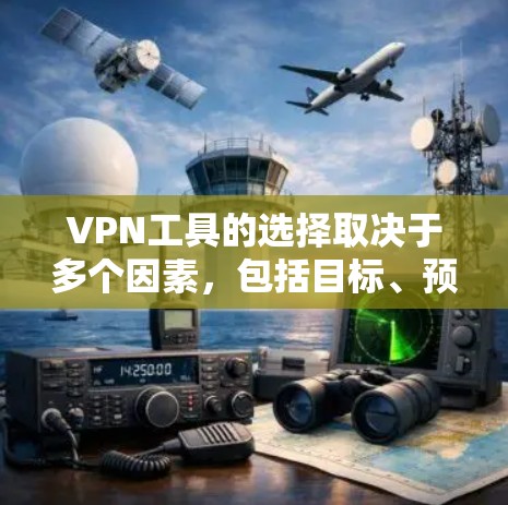 VPN工具的选择取决于多个因素,包括目标、预算、使用习惯、需求和隐私保护。以下是对不同需求和情况下的推荐
