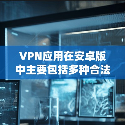 VPN应用在安卓版中主要包括多种合法和商业的选项,以下是一些 commonly used 的安卓VPN应用推荐,涵盖了安全性和功能性的特点