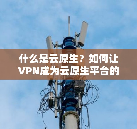 什么是云原生?如何让VPN成为云原生平台的有力伙伴